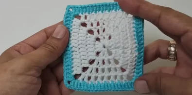 The finished motif is perfect for blankets, bags, and more!