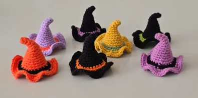 Easy Crochet Witch Hat Pattern – Halloween DIY